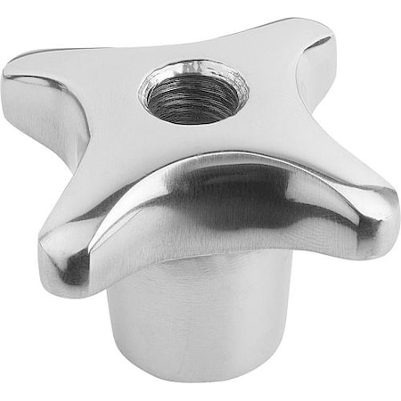 Kipp Aluminum Palm Grips, similar to DIN 6335, Style B K0145.2040082